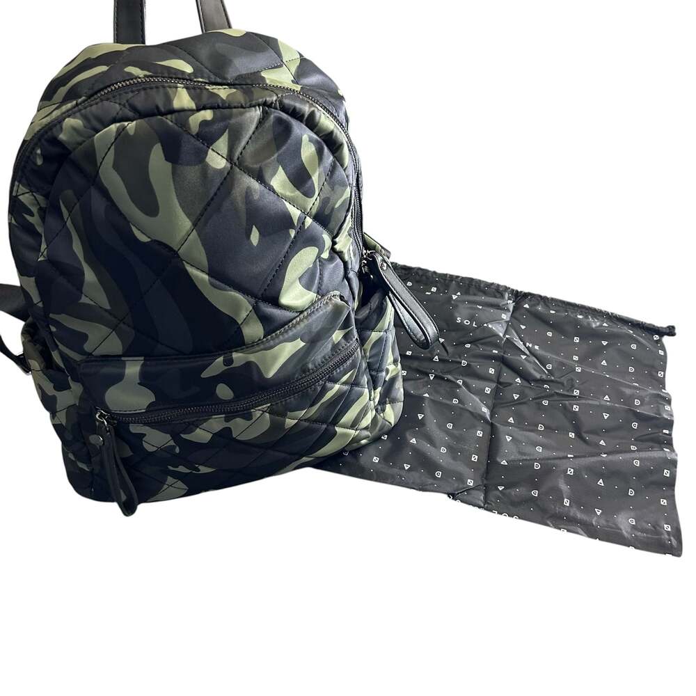 Sol and Selene Camo Quilted Medium Motivator Backpack